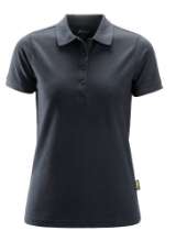 Afbeeldingen van Snickers dames polo 2702-5800 maat L staal grijs