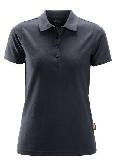 Afbeeldingen van Snickers dames polo 2702-5800 maat M staal grijs