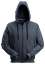 Afbeeldingen van Snickers zip hoodie 2801-9500 maat 2XL donker blauw