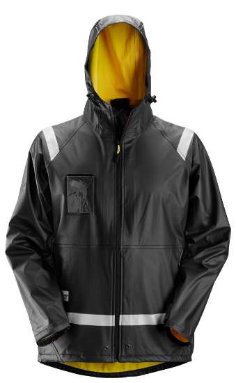 Afbeeldingen van Snickers regenjas 8200-0400 maat 3XL zwart