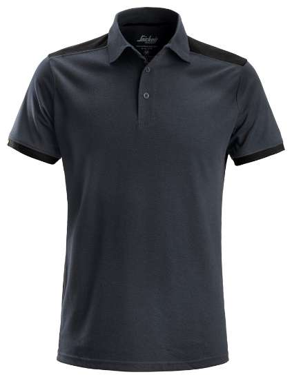 Afbeeldingen van Snickers polo shirt 2715-5804 maat M staal grijs Op=Op