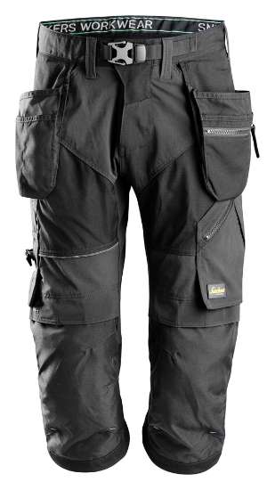 Afbeeldingen van Snickers Pirate broek 6905 maat 044 Zwart