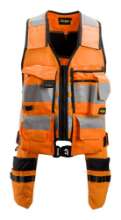 Afbeeldingen van AllroundWork, High-Vis Toolvest Klasse 1