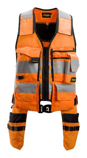 Afbeeldingen van AllroundWork, High-Vis Toolvest Klasse 1