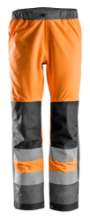 Afbeeldingen van Snickers shell broek 6530 oranje klasse 2