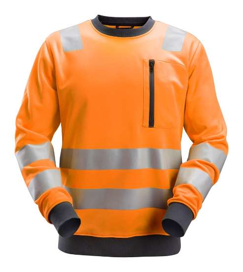 Afbeeldingen van AllroundWork, High-Vis Sweatshirt KL2/KL3
