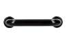 Afbeeldingen van Siro Meubelgreep kunststof - boorafstand 64mm/L 80mm/H 30mm/B 16mm - bruin 