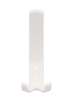 Afbeeldingen van Siro Kapstokhaak kunststof - boorafstand 20mm/L 150mm/H 96mm/B 57mm - wit 