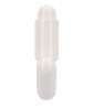 Afbeeldingen van Siro Kapstokhaak kunststof - boorafstand 20mm/L 70mm/H 60mm/B 18mm - wit 