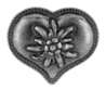 Afbeeldingen van Siro Meubelknop metaal - L 44mm/H 27mm/B 52mm - antiek zilver 