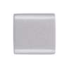 Afbeeldingen van Siro Meubelknop metaal - L 16mm/H 20mm/B 16mm - aluminium 