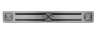 Afbeeldingen van Siro Meubelgreep metaal - boorafstand 96mm/L 121mm/H 32mm/B 16mm - antiek zilver 