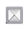 Afbeeldingen van Siro Meubelknop metaal - L 18mm/H 27mm/B 18mm - chroom glanzend 