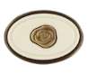 Afbeeldingen van Siro Meubelknop metaal - L 32mm/H 24mm/B 32mm antiek messing/beige 
