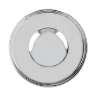 Afbeeldingen van Siro Meubelknop metaal - L 30mm/H 28mm/B 30mm chroom glanzend 