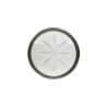 Afbeeldingen van Siro Meubelknop metaal - L 34mm/H 30mm/B 34mm tin/wit 