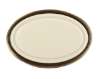 Afbeeldingen van Siro Meubelknop metaal - L 32mm/H 24mm/B 22mm antiek messing/beige 
