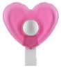 Afbeeldingen van Siro Kapstokhaak metaal - L 100mm/H 30mm/B 88mm roze/aluminium 