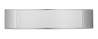 Afbeeldingen van Siro Meubelgreep metaal - boorafstand 96mm/L 137mm/H 26mm/B 30mm chroom glanzend/wit 