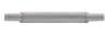 Afbeeldingen van Siro Meubelgreep metaal - boorafstand 96mm/L 110mm/H 32mm/B 12mm mat RVS effect 