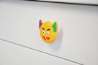 Afbeeldingen van Siro Meubelknop emoji smiley kunststof - L 56mm/H 25mm/B 55mm 