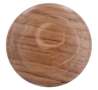 Afbeeldingen van Siro Meubelknop hout - L 35mm/H 29mm/B 35mm eiken gelakt 
