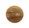 Afbeeldingen van Siro Meubelknop hout - L 44mm/H 29mm/B 44mm grenen gelakt 