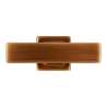 Afbeeldingen van Siro meubelknop metaal - L46mm/B18mm/H34mm - antiek goud