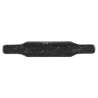 Afbeeldingen van Siro meubelknop metaal - L70mm/B12mm/H28mm - getrommeld ijzer zilver