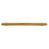 Afbeeldingen van Siro meubelgreep metaal - boorafstand 160mm L198mm/H29mm/B15mm - antiek goud
