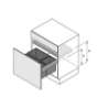 Afbeeldingen van Hettich InnoTech pull raam 470x400mm