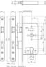 Afbeeldingen van Lips D+N slot 242217U2465 doornmaat 65 PC72 Op=Op