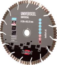Afbeeldingen van Kelfort Diamantzaagblad Premium - 230x22.23mm - universeel 