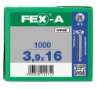 Afbeeldingen van Spax boorschroef Fex-A in doos 3.9x16