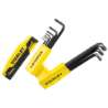 Afbeeldingen van Stanley stiftsleutelset - Hex grip - 9 delig