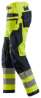 Afbeeldingen van Snickers FlexiWork werkbroek, klasse 2 6932-6695, Maat 256, high-visibillity geel/donker blauw
