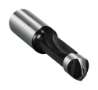 Afbeeldingen van Makita boorfrees - Ø9,5x26mm - schacht Ø12mm 1 beitel