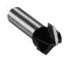 Afbeeldingen van Makita V-groeffrees - Ø12,7x12,7mm 90° - schacht Ø8mm 2 beitels
