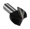 Afbeeldingen van Makita V-groeffrees - Ø19x16mm 90° - schacht Ø8mm 2 beitels