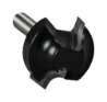 Afbeeldingen van Makita S-profielfrees - Ø25,4x13,5mm radius 6,4mm - schacht Ø6mm 2 beitels