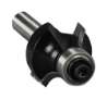 Afbeeldingen van Makita afrondfrees - Ø25,4x13,5mm radius 6,4mm met kogellager - schacht Ø8mm 2 beitels