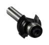 Afbeeldingen van Makita kwartrondfrees - Ø17,0x8mm radius 2,3mm met kogellager - schacht Ø6mm 2 beitels