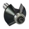 Afbeeldingen van Makita fasefrees - Ø30,2x12,7mm 45° met kogellager - schacht Ø8mm 2 beitels