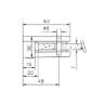 Afbeeldingen van G-Fittings glasklem voor buis Berta - Ø38,1-42,4mm - RVS zamak