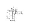 Afbeeldingen van G-Fittings glasklem voor buis Aarnoudje - Ø25,4-30,0mm - RVS 304