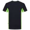 Afbeeldingen van T-shirt Bicolor Borstzak