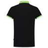 Afbeeldingen van Tricorp poloshirt 201002 - maat XXS - zwart/limoengroen 