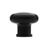 Afbeeldingen van Siro Meubelknop kunststof - L 32mm/H 27mm/B 32mm - zwart 