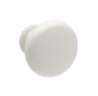 Afbeeldingen van Siro Meubelknop kunststof - L 32mm/H 27mm/B 32mm - wit 