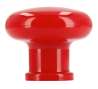 Afbeeldingen van Siro Meubelknop kunststof - L 32mm/H 27mm/B 32mm - rood 